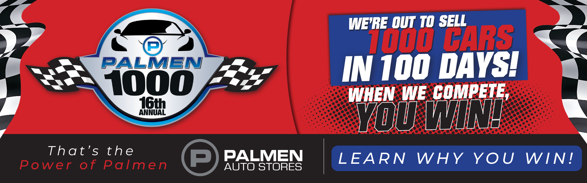 palmen 1000 cars in 100 days